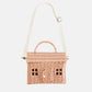 Rattan Casa Bag - Rose