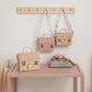 Rattan Casa Bag - Rose