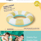 Quut Swim Rings Small - Banana Blue - Small Size Swim Ring 16 Inch