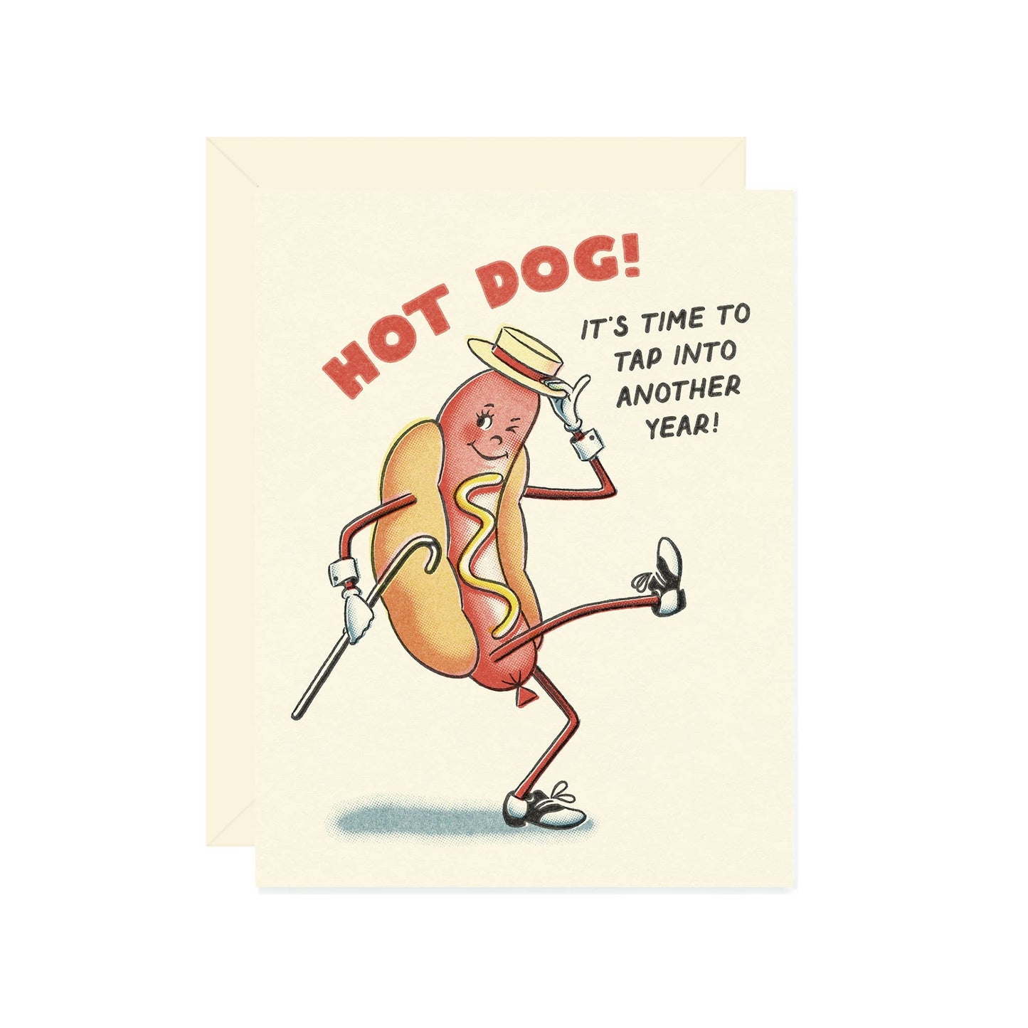Hot Dog Birthday Card