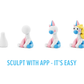 Hey Clay Rainbow Unicorns - NEW