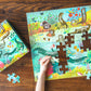 Otters at Play 64 Piece Puzzle