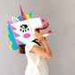 3D kid and adult unicorn Mask