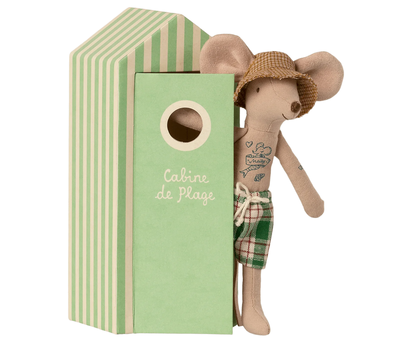 Dad Mouse in Cabin de Plage