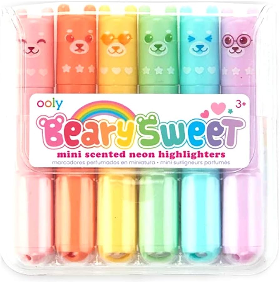 Beary Sweet Mini Scented Highlighters