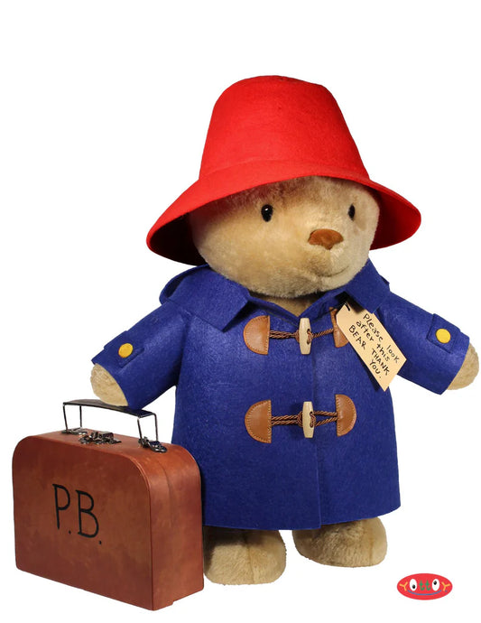 Classic Paddington Bear 16" Soft Toy with Suitcase