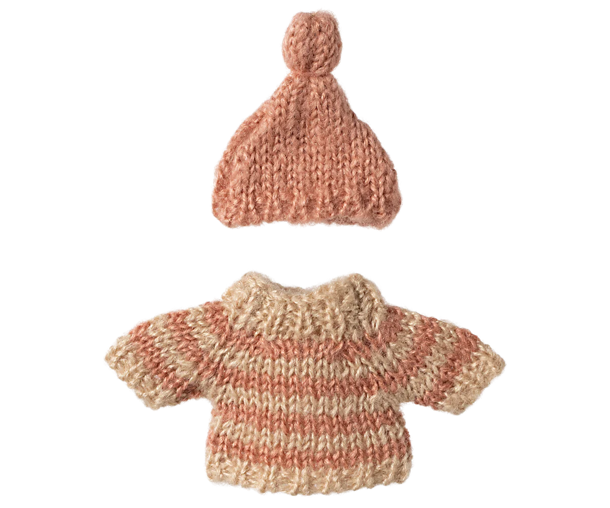 Knitted Sweater and Hat, Big Sister