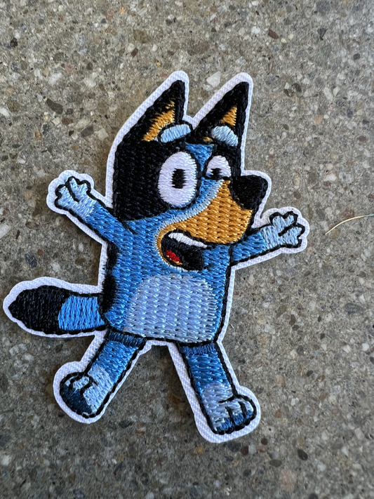 Bluey Iron On Patch