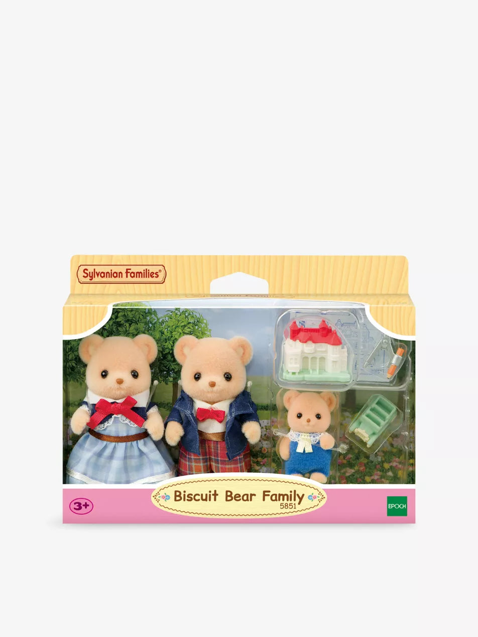 Calico Critters Biscuit Bear Family