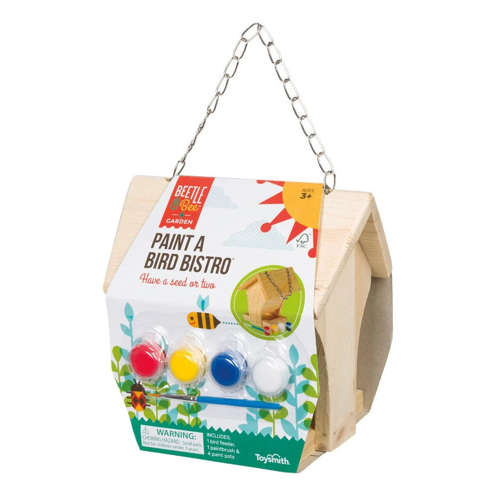 Beetle & Bee Garden Paint A Bird Bistro
