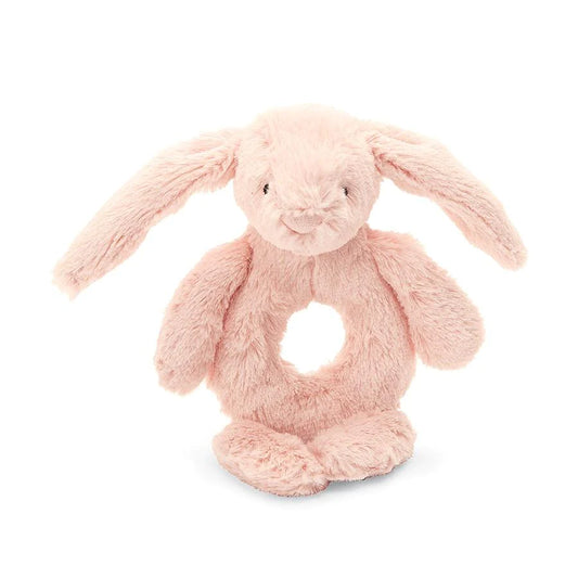 Bashful Blush Bunny Ring Rattle