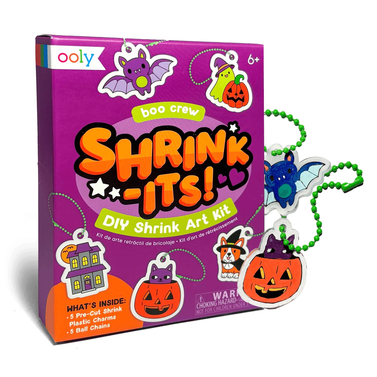 Mini Shrink Its! D.I.Y. Shrink Art Kit - Boo Crew