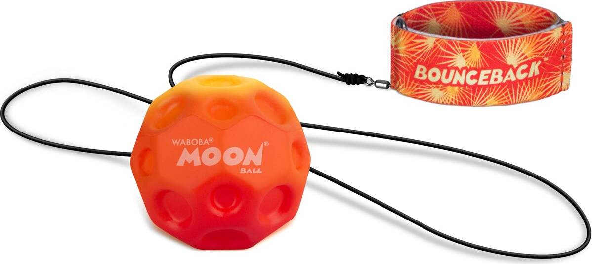 Gradient Bounceback Returning Moon Ball
