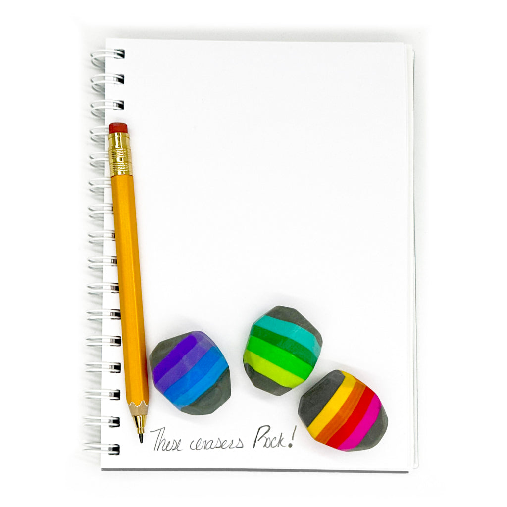 Box of Rocks Erasers