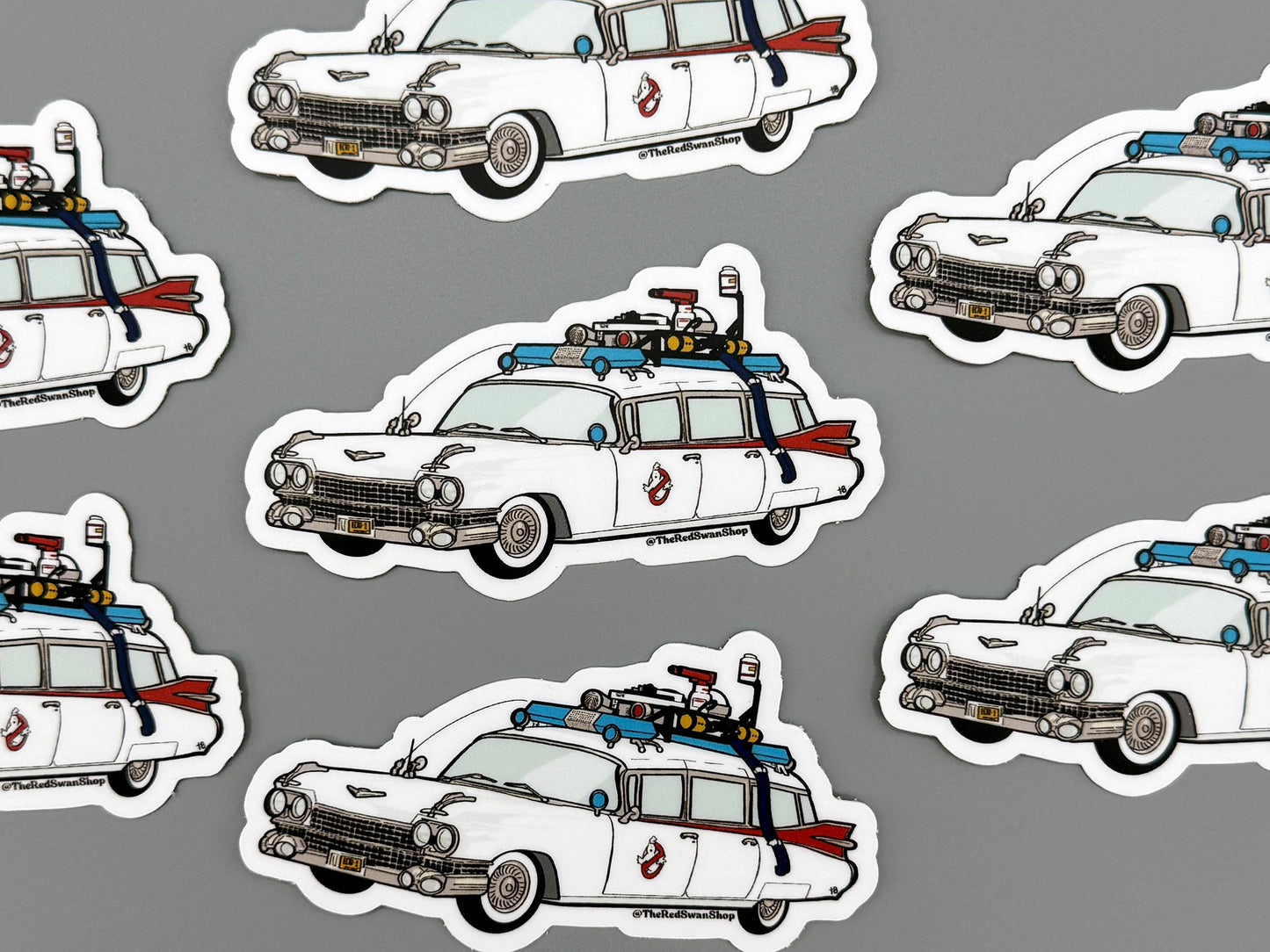 Vinyl Decal - Ecto1 - Ghostbusters