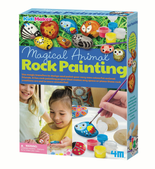 4M Magical Animal Rock Painting DIY Craft Kit
