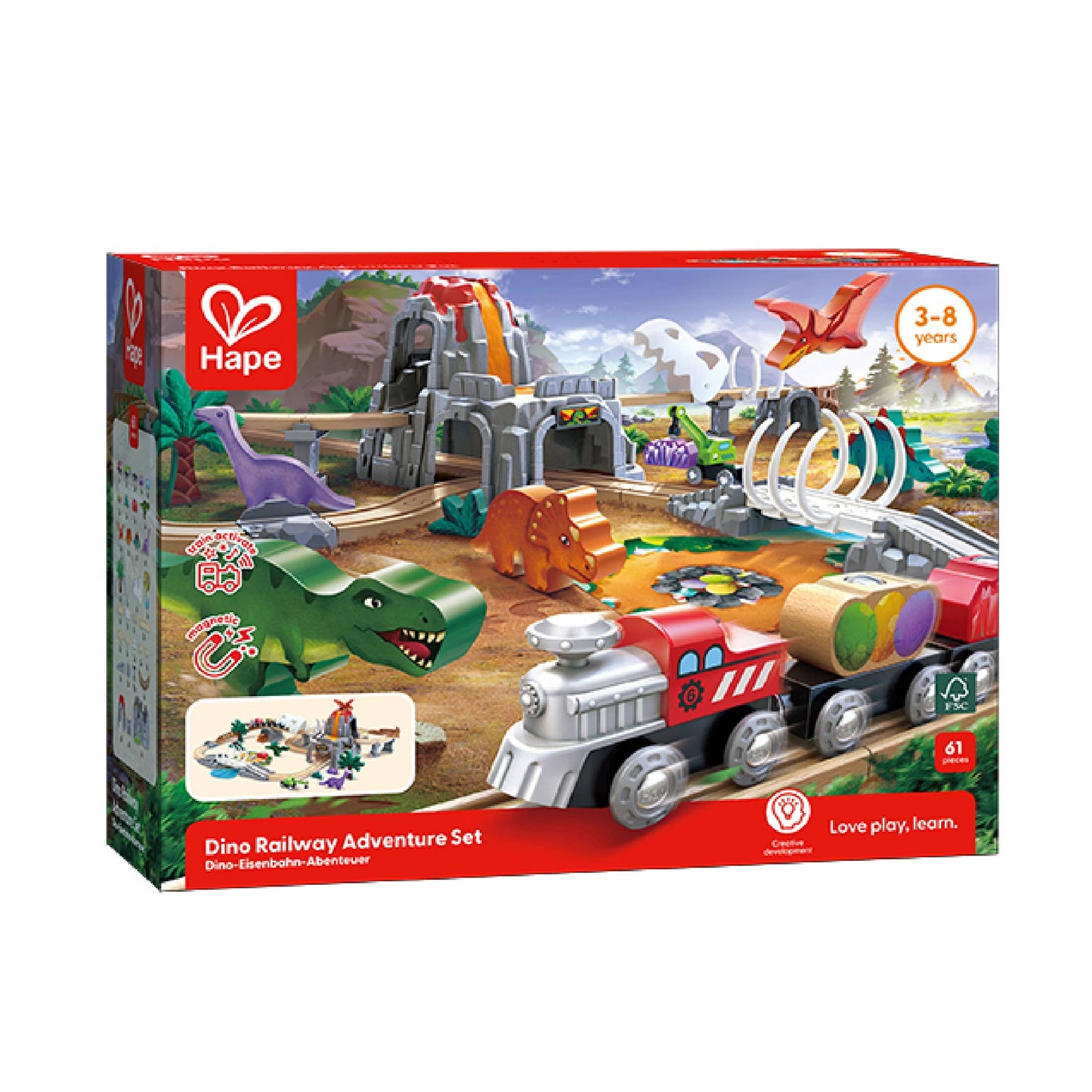 Dinosaur Railway Adventure Set