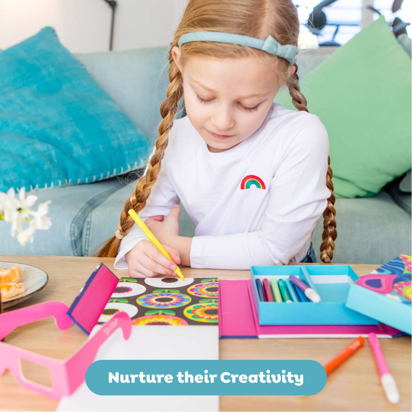 3D Coloring Set - Rainbow Dreams