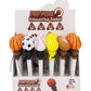 Sports Ball Bouncing Ejection Pen - 24 Pcs
