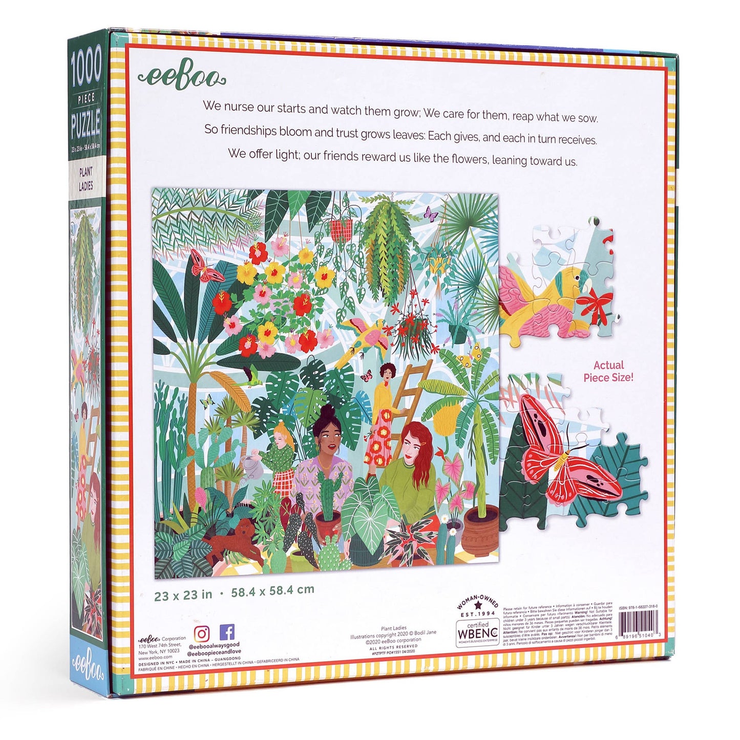 Plant Ladies 1000 Piece Puzzle