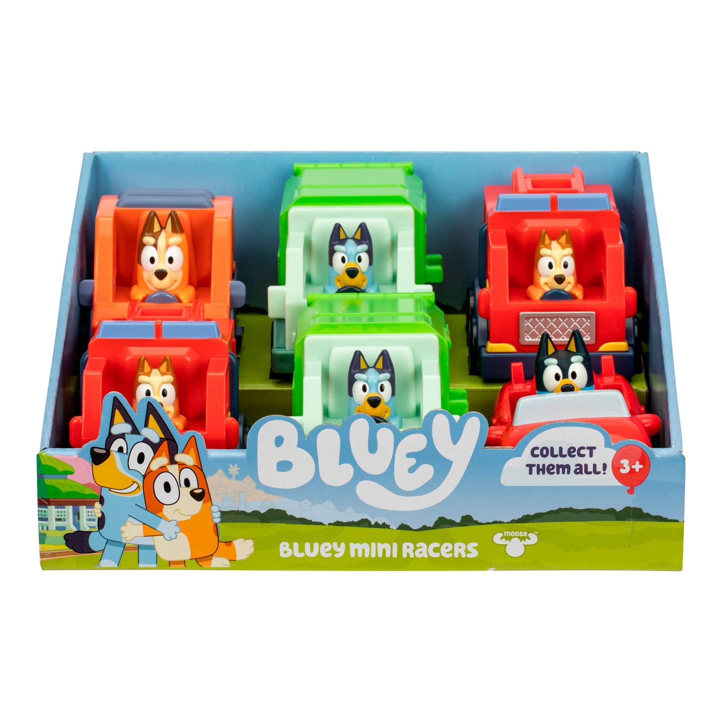 Moose Toys - Bluey Mini Racers