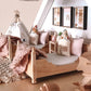 Dollhouse Picture Frame | Natural Wood