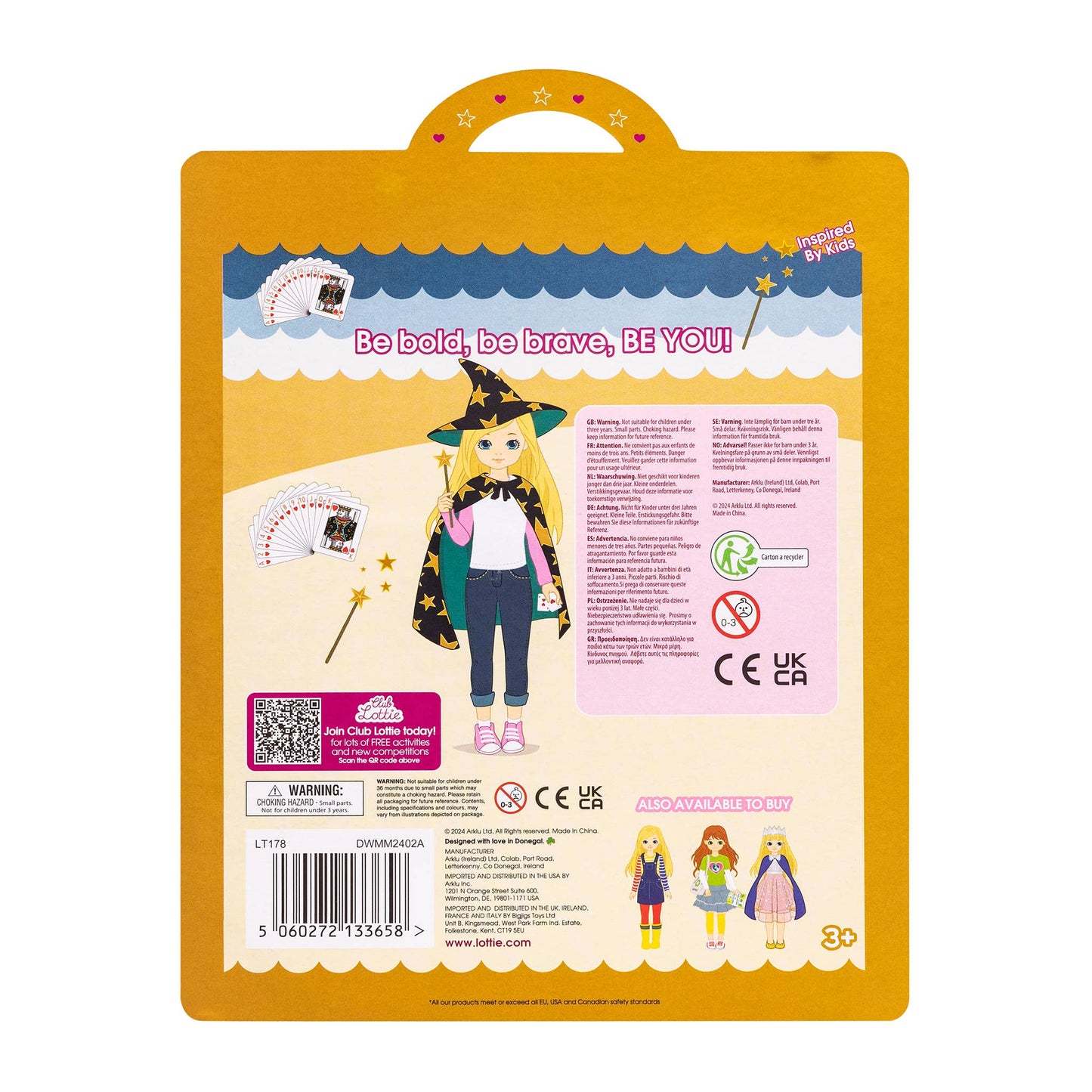 Magician Girl – Kids Fashion Doll Outfit Set