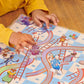 Slips & Ladders Dragon Shaped Game- Dragon Edition