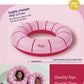 Quut Swim Rings Medium - Cherry - Medium Size Swim Ring 24 Inch