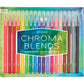 Chroma Blends: Watercolor Brush Markers