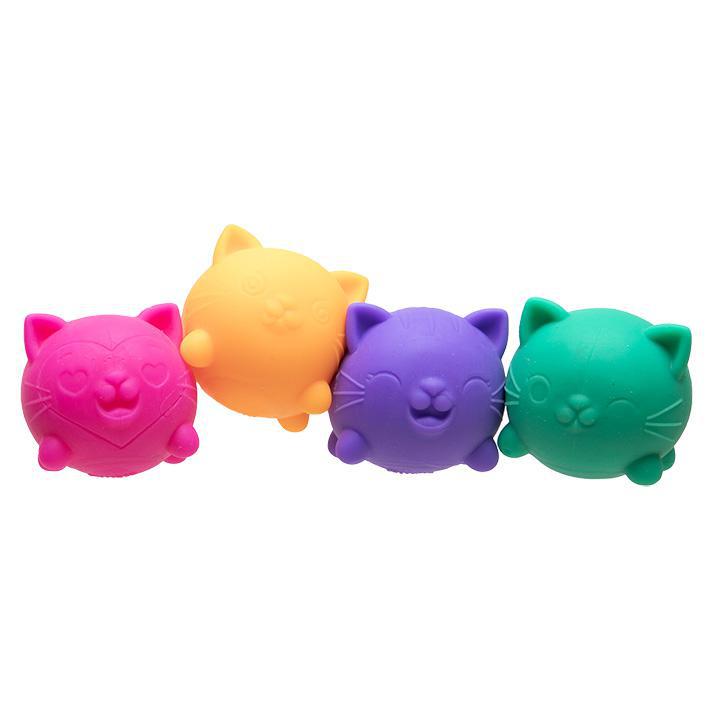 NeeDoh Teenie Cool Cats 4-pack