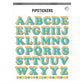 Creamy Dreamy Big Alphabet (5ct)