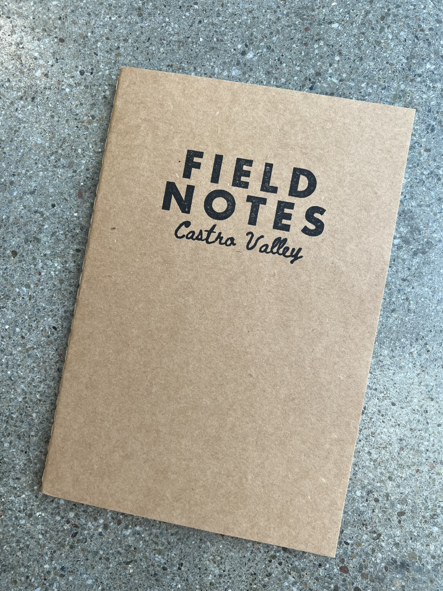 Castro Valley Field Notes
