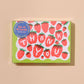 Box Set—Colorful Letterpress Thank You Notecards—Strawberry