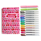 Strawberry Sugar: Scented Gel Pen & Highlighter Writing Kit