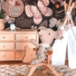 Dollhouse Rocking Horse | Natural Wood