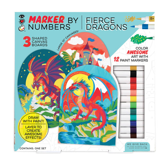 Marker By Number- Dragons