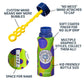 1 Liter 2 Bottle Refillable Bubble System In PDQ