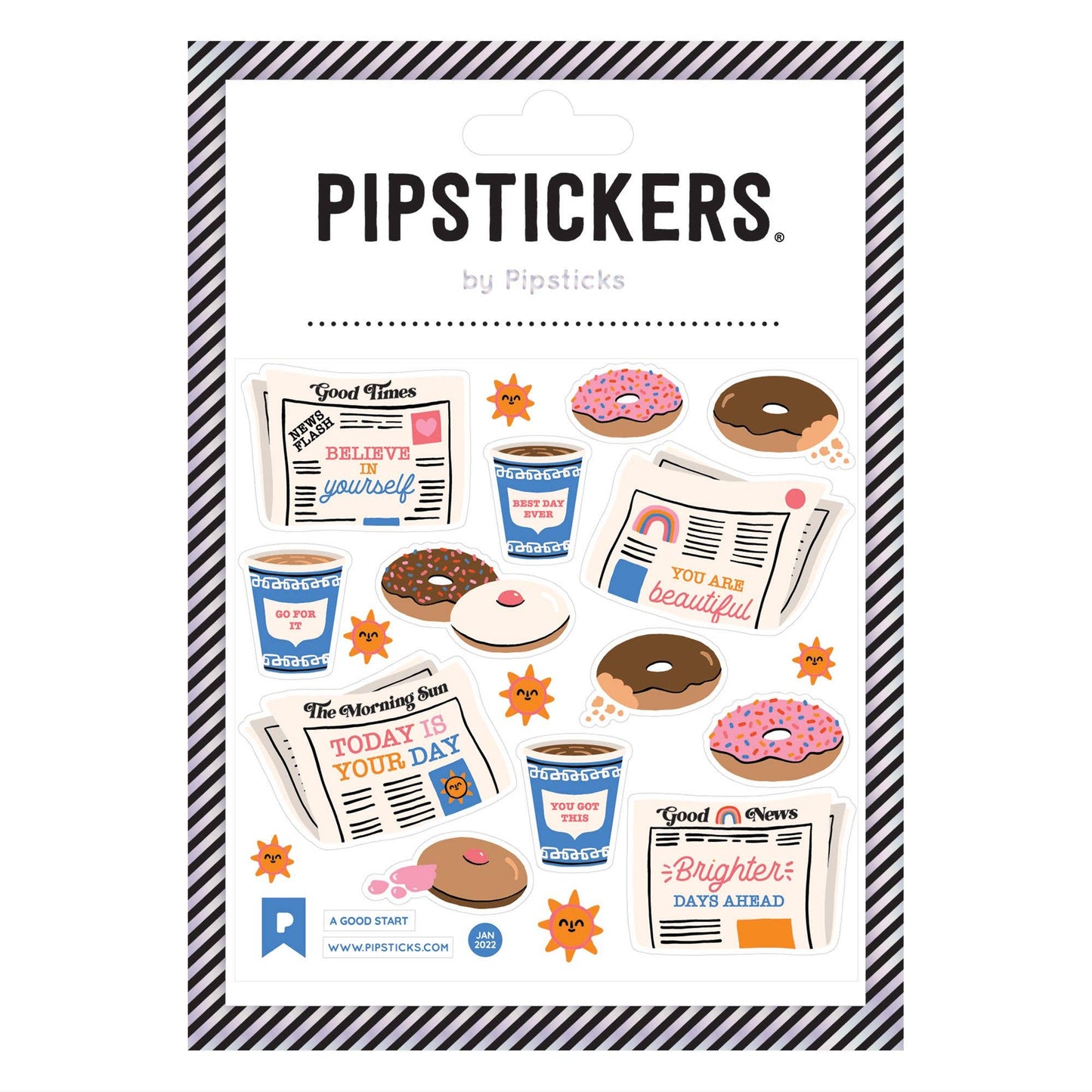 A Good Start Stickers