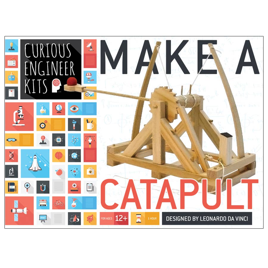 Make a Catapult Kit | Wooden Engineering Model Building Kit