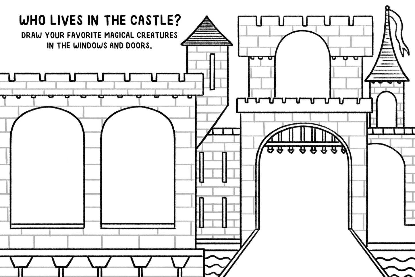 Mini Doodles: Let's Draw Magical Creatures