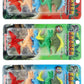 5-Count Mini Dinosaur 3d Eraser - 12 Cards
