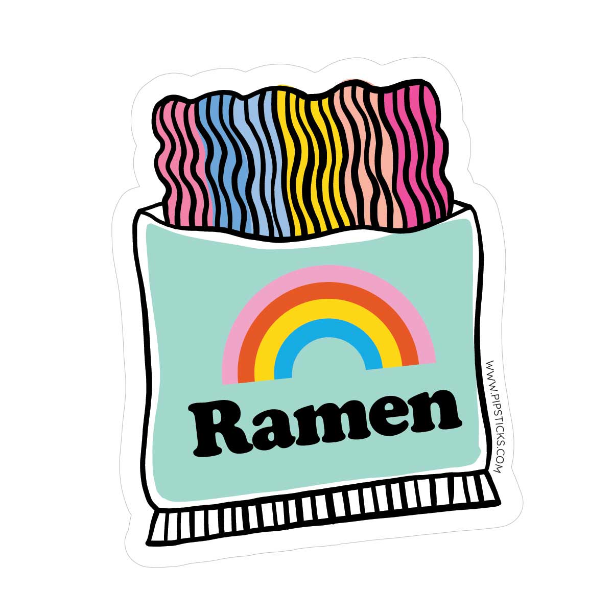 Ramen Love With You Vinyl Sticker Collection
