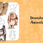 10 Step Drawing: Cute Animals