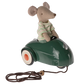 Mouse Car - Dark Green