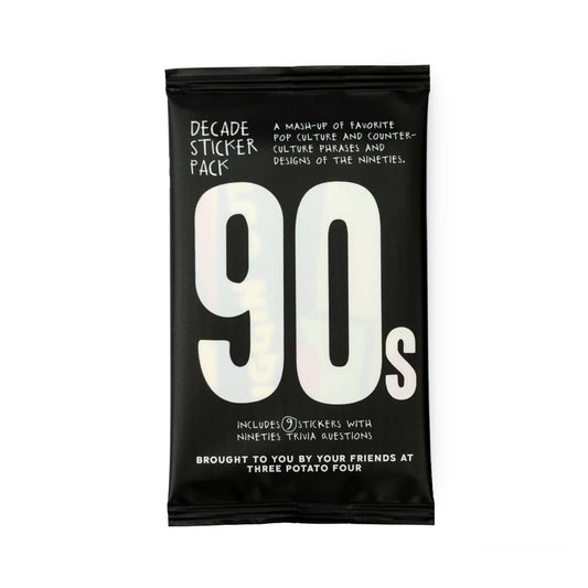 Decade Sticker Card Pack - 1990s