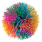 3.5" Rainbow Pom Ball, Squishy, Soft, Colorful