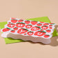 Box Set—Colorful Letterpress Thank You Notecards—Strawberry