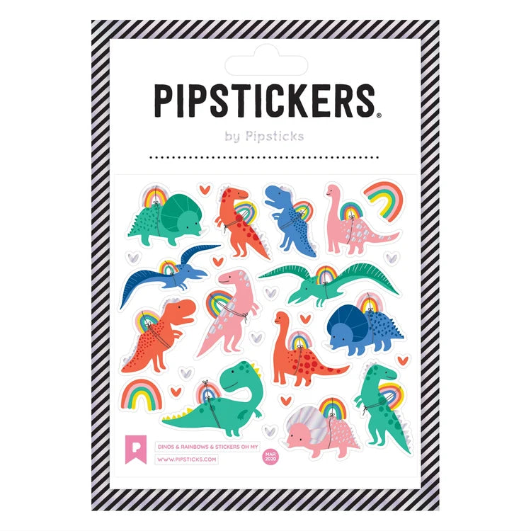 Dinos & Rainbows & Stickers, Oh my