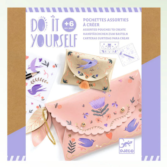 DIY Sweet Fashionista Pouches